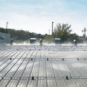 Resfriamento de telhado por aspersão Resfriamento de telhado por aspersão