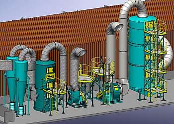 Sistema de exaustão de gases